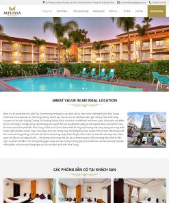 Theme wordpress flatsome giới thiệu khách sạn 02